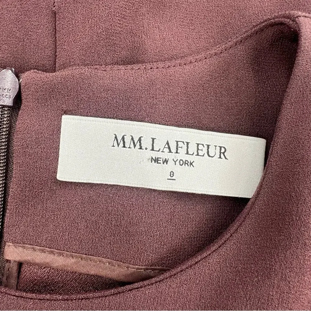 MM Lafleur The Taylor Dress in Raisin 8 Sz 0‎